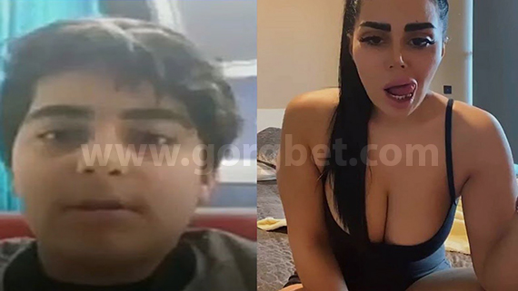 لایو مینا نامداری و پسر بچه 14 ساله