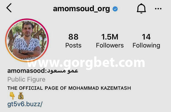 پیج اینستا مسعود ترکیبی