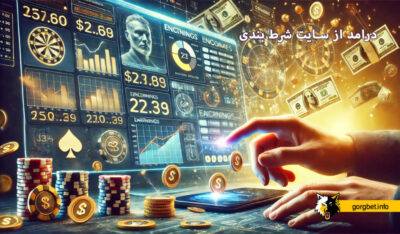 درامد از سایت شرط بندی