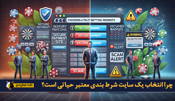 چرا انتخاب یک سایت شرط بندی معتبر حیاتی است؟