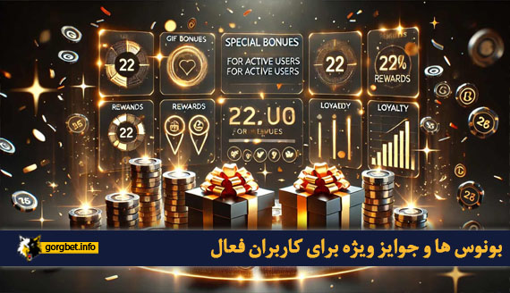 بونوس ها و جوایز ویژه برای کاربران فعال
