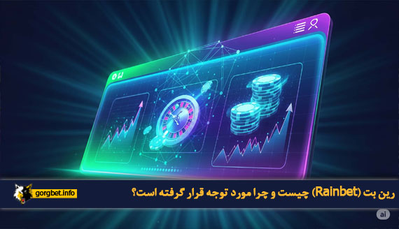 رین بت (Rainbet) چیست و چرا مورد توجه قرار گرفته است؟
