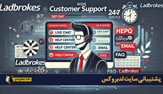 پشتیبانی سایت لدبروکس
