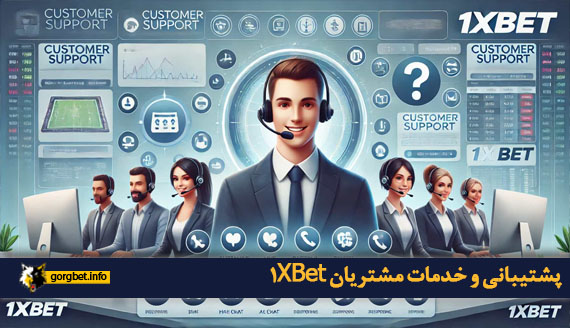 پشتیبانی و خدمات مشتریان 1XBet