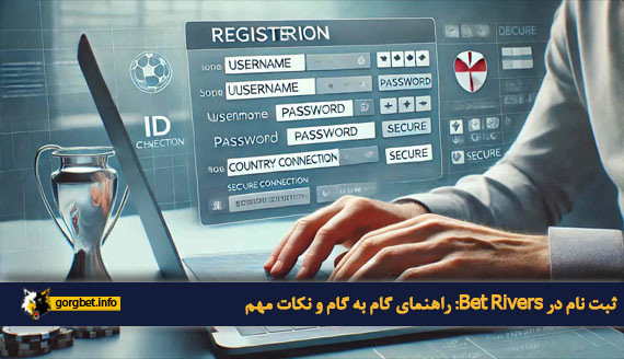 ثبت نام در Bet Rivers: راهنمای گام به گام و نکات مهم