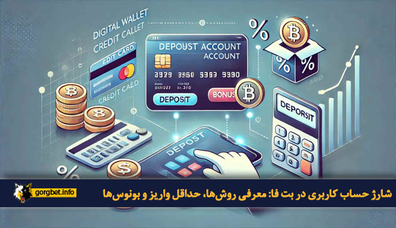 شارژ حساب کاربری در بت فا: معرفی روش ها، حداقل واریز و بونوس ها