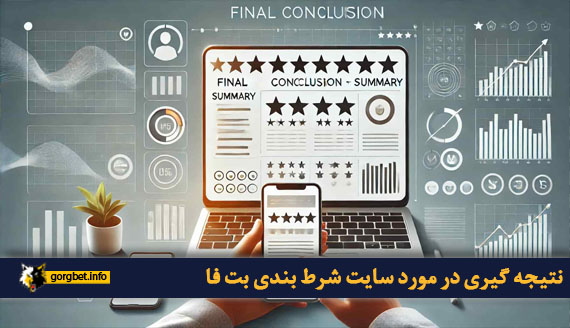 نتیجه‌گیری در مورد سایت شرط بندی بت فا
