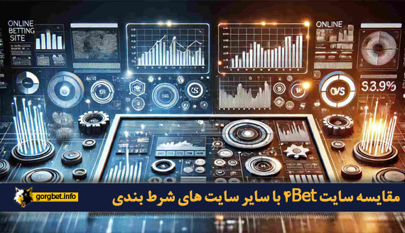 مقایسه سایت 4Bet با سایر سایت های شرط بندی