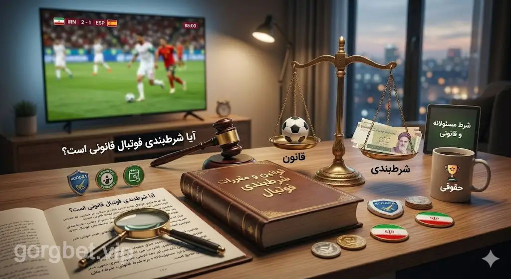 بهترین سایت شرط بندی فوتبال ایرانی (معرفی سایت های معتبر) 4 آیا شرط بندی فوتبال قانونی است؟