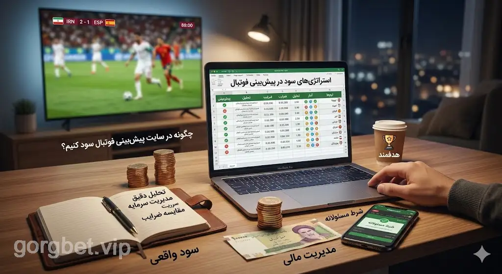 بهترین سایت شرط بندی فوتبال ایرانی (معرفی سایت های معتبر) 5 چگونه در سایت پیش بینی فوتبال سود کنیم