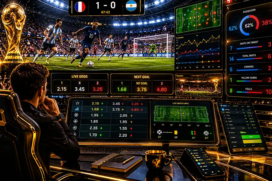 شرط بندی زنده فوتبال جام جهانی 2026