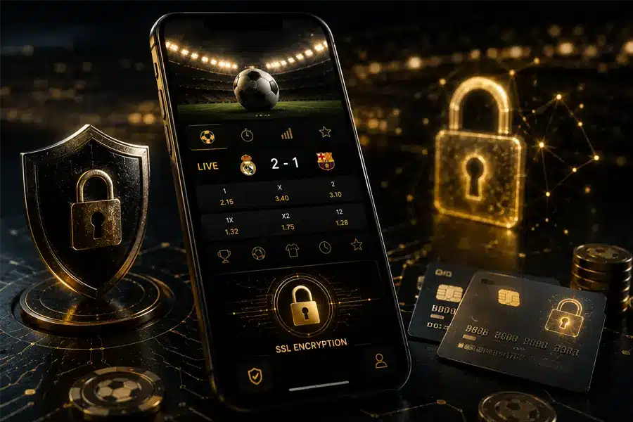 امنیت در اپلیکیشن شرط بندی فوتبال