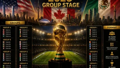 برنامه مسابقات جام جهانی 2026 - آپدیت 4 جدول و مرحله گروهی جام جهانی 2026