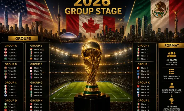 برنامه مسابقات جام جهانی 2026 - آپدیت 1 جدول و مرحله گروهی جام جهانی 2026